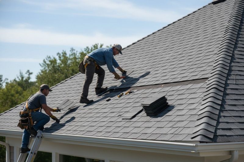 Asphalt Shingles Repair detail