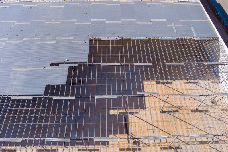 Commercial Roof Installation detail