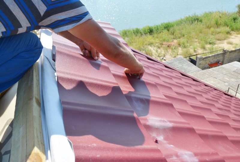 Corrugated Roof Repair detail